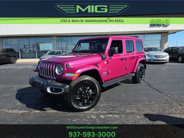 2021 Jeep Wrangler 4xe Unlimited Sahara 4x4 2021 Jeep Wrangler 4xe Unlimited Sahara 4x4