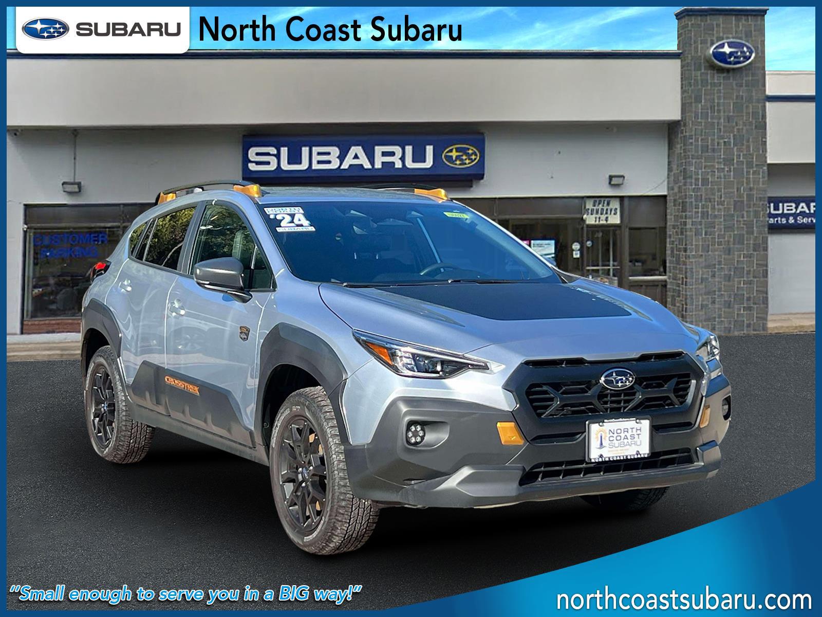 Ice Silver Metallic 2024 Subaru Crosstrek Wilderness AWD SUV / Crossover All-Wheel Drive Continuously Variable Transmission