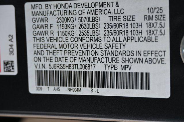 2026 Honda CR-V Hybrid 2WD Sport-L