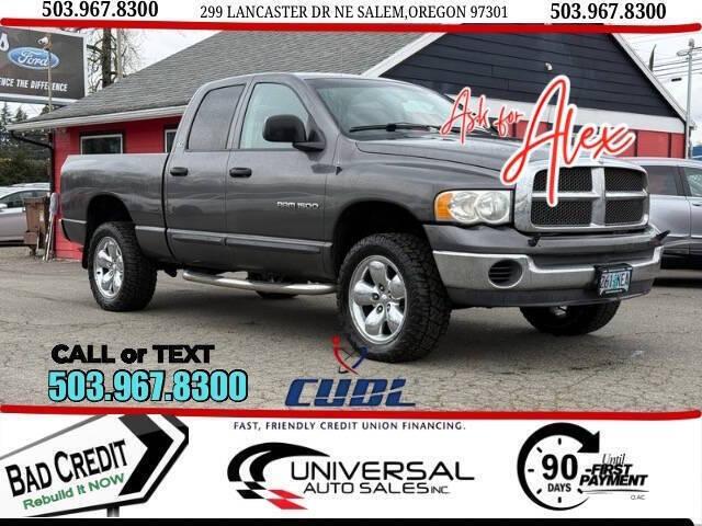2002 Dodge Ram 1500 SLT 4dr Quad Cab 4WD LB for sale in Salem, OR