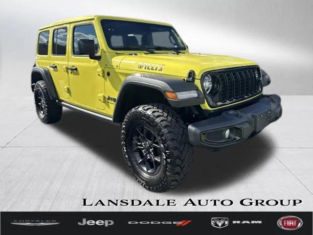 2024 Jeep Wrangler 4-Door Willys 4x4 2024 Jeep Wrangler 4-Door Willys 4x4