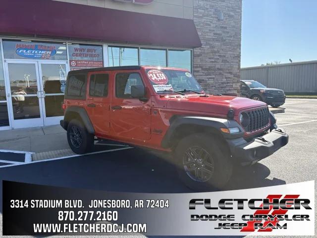 2024 Jeep Wrangler 4-Door Sport S 4x4 2024 Jeep Wrangler 4-Door Sport S 4x4