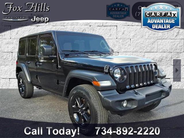 2022 Jeep Wrangler Unlimited Sport Altitude 4x4 2022 Jeep Wrangler Unlimited Sport Altitude 4x4