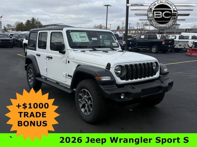 2026 Jeep Wrangler WRANGLER 4-DOOR SPORT S 2026 Jeep Wrangler WRANGLER 4-DOOR SPORT S