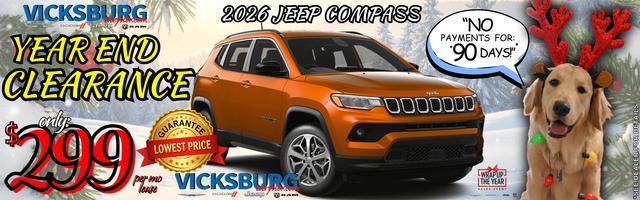 2026 Jeep Compass COMPASS TRAILHAWK 4X4