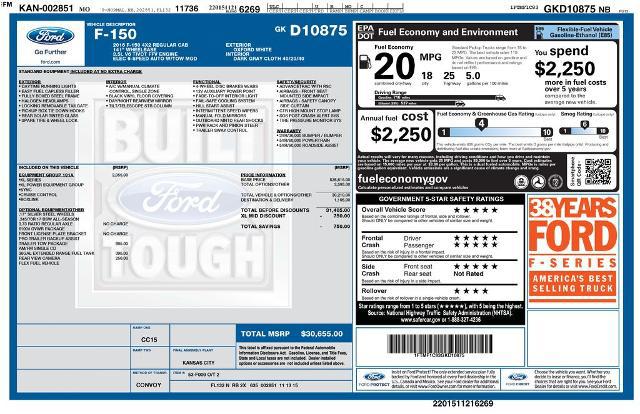 2016 Ford F-150 XL