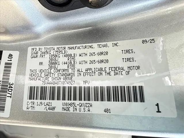 2026 Toyota Sequoia Platinum