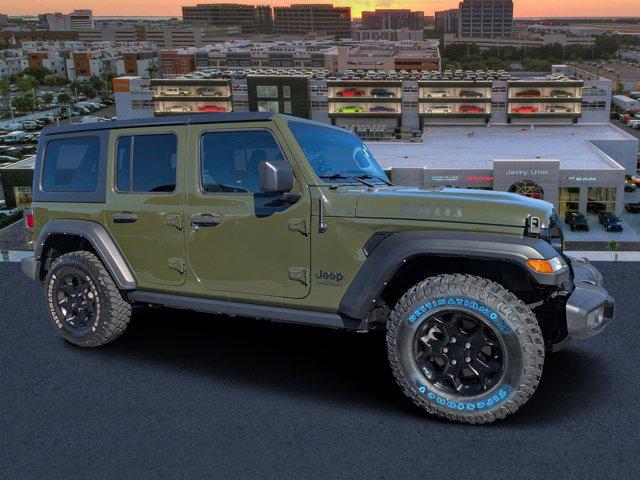 2022 Jeep Wrangler Unlimited Willys 4x4 2022 Jeep Wrangler Unlimited Willys 4x4