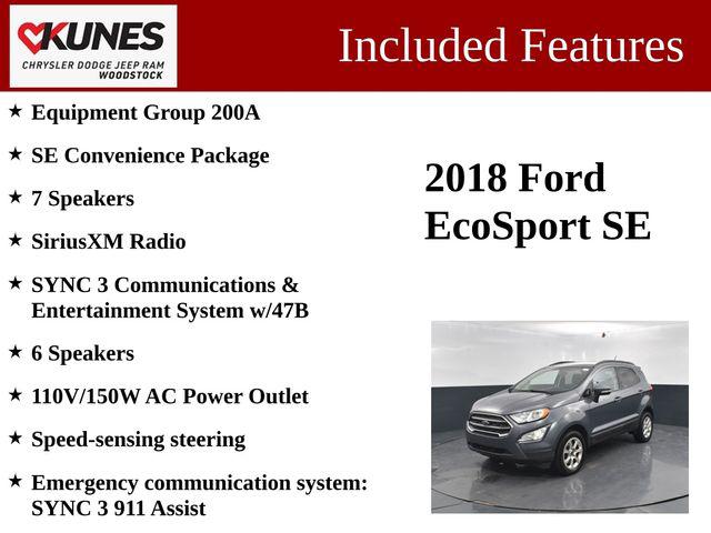 2018 Ford EcoSport SE