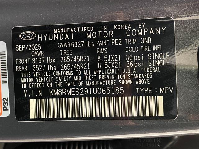 2026 Hyundai Palisade Calligraphy
