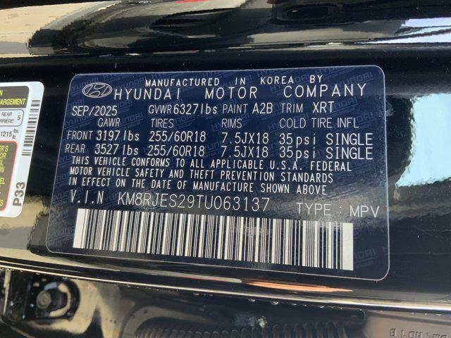 2026 Hyundai Palisade XRT Pro