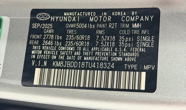 2026 Hyundai Tucson Hybrid SEL