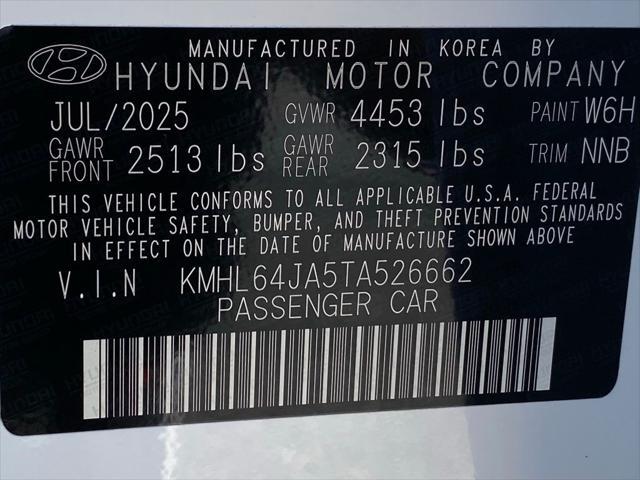 2026 Hyundai Sonata SEL Sport