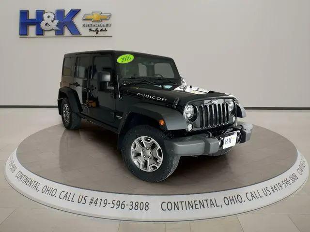 2016 Jeep Wrangler Unlimited Rubicon for sale in Continental, OH