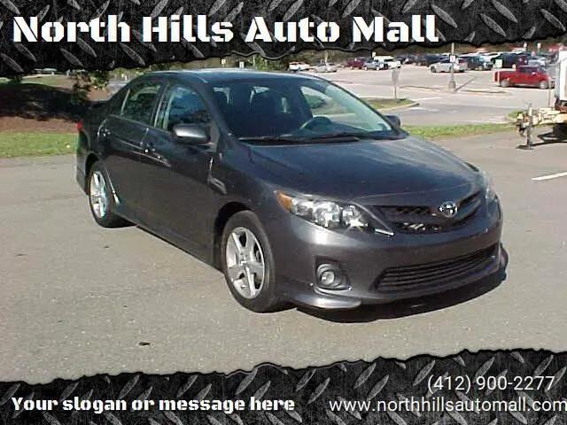 2012 Toyota Corolla S for sale in Pittsburgh, PA
