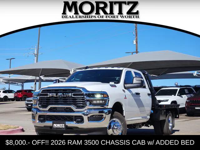 2026 RAM Ram 3500 Chassis Cab RAM 3500 TRADESMAN CREW CAB CHASSIS 4X4 60 CA