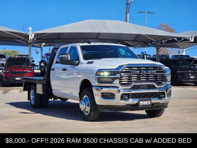 2026 RAM Ram 3500 Chassis Cab RAM 3500 TRADESMAN CREW CAB CHASSIS 4X4 60 CA