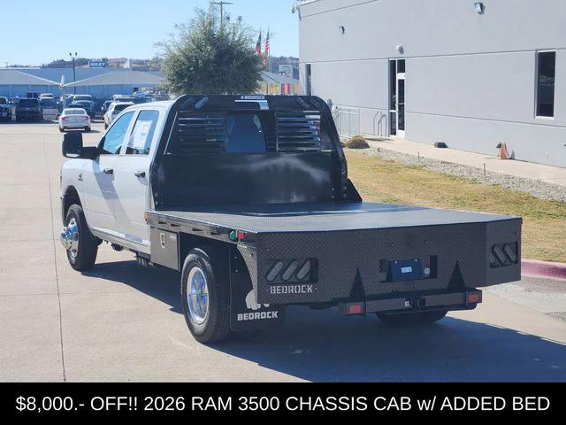 2026 RAM Ram 3500 Chassis Cab RAM 3500 TRADESMAN CREW CAB CHASSIS 4X4 60 CA