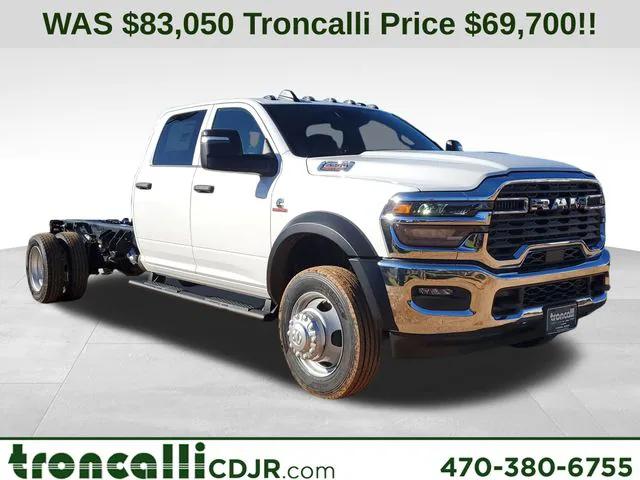 2026 RAM Ram 5500 Chassis Cab RAM 5500 TRADESMAN CHASSIS CREW CAB 4X4 84 CA