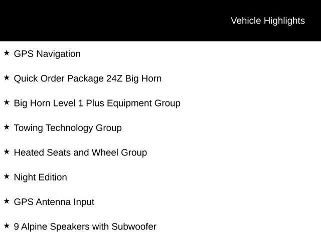 2026 RAM 2500 RAM 2500 BIG HORN CREW CAB 4X4 64 BOX