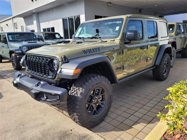 2026 Jeep Wrangler WRANGLER 4-DOOR WILLYS 2026 Jeep Wrangler WRANGLER 4-DOOR WILLYS