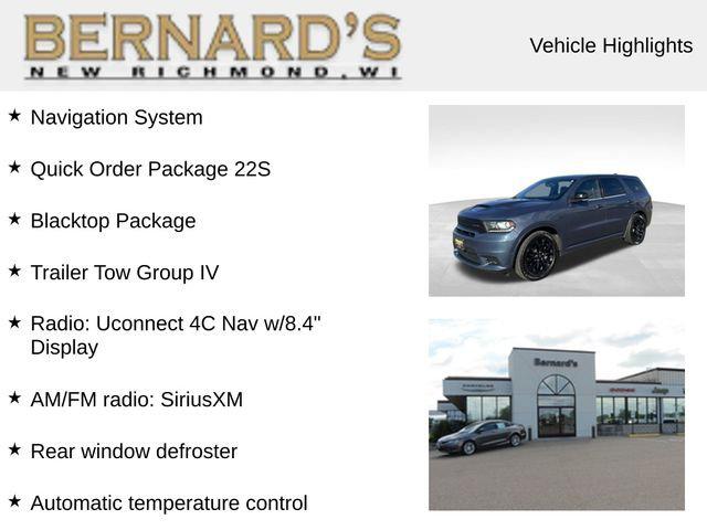 2019 Dodge Durango R/T AWD 2019 Dodge Durango R/T AWD