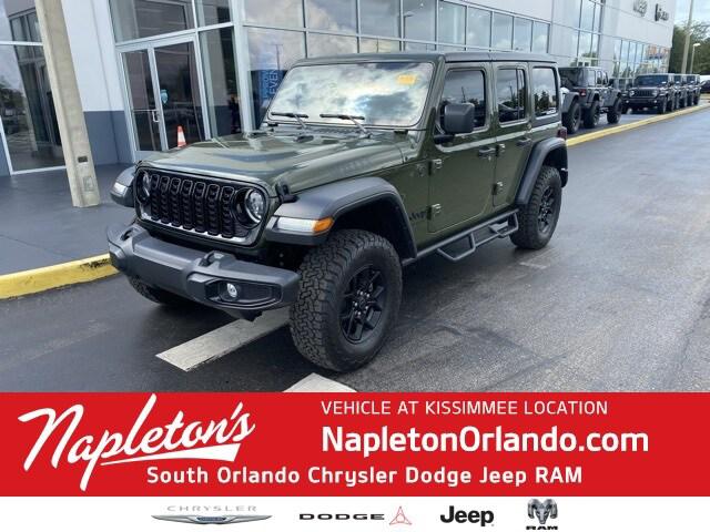 2024 Jeep Wrangler 4-Door Willys 4x4 2024 Jeep Wrangler 4-Door Willys 4x4