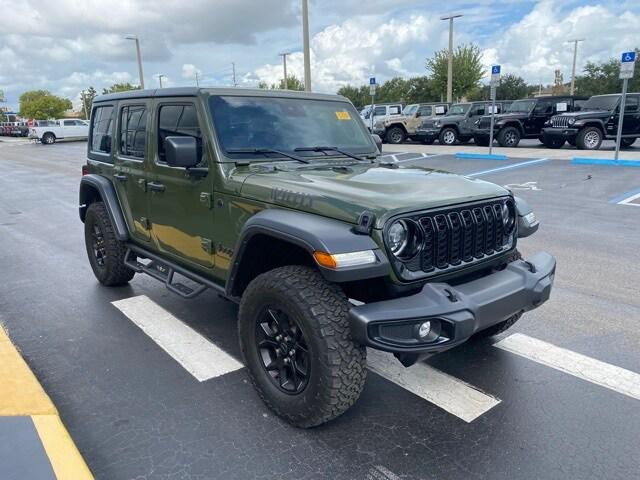 2024 Jeep Wrangler 4-Door Willys 4x4 2024 Jeep Wrangler 4-Door Willys 4x4