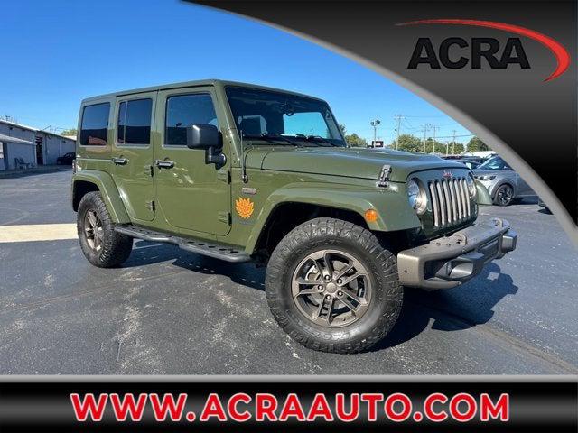 2016 Jeep Wrangler Unlimited 75th Anniversary 2016 Jeep Wrangler Unlimited 75th Anniversary