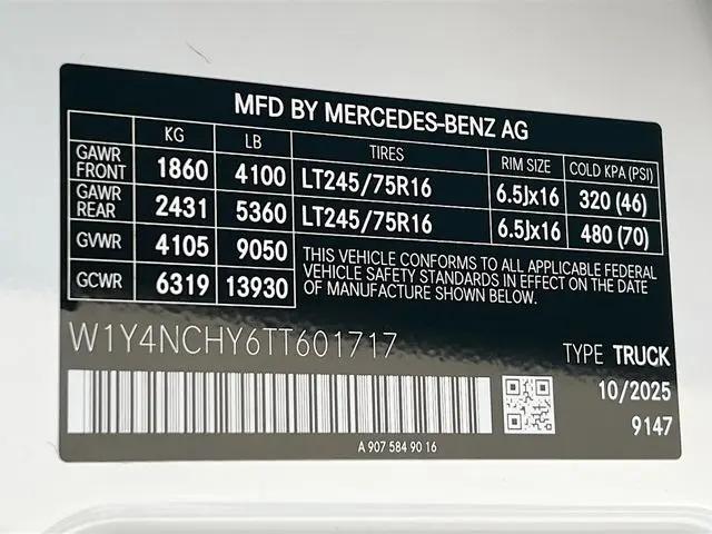 2026 Mercedes-Benz Sprinter 2500 High Roof 4-Cyl Diesel HO