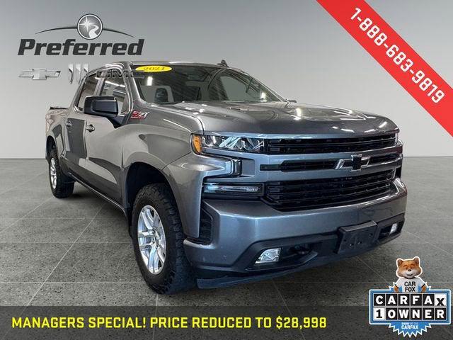 2021 Chevrolet Silverado 1500 4WD Crew Cab Short Bed RST 2021 Chevrolet Silverado 1500 4WD Crew Cab Short Bed RST