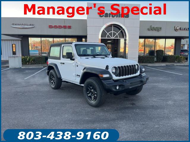2026 Jeep Wrangler WRANGLER 2-DOOR SPORT 2026 Jeep Wrangler WRANGLER 2-DOOR SPORT