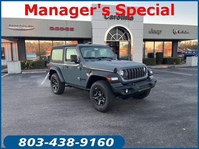 2026 Jeep Wrangler WRANGLER 2-DOOR SPORT 2026 Jeep Wrangler WRANGLER 2-DOOR SPORT