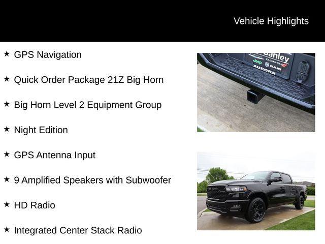 2026 RAM Ram 1500 RAM 1500 BIG HORN CREW CAB 4X4 57 BOX