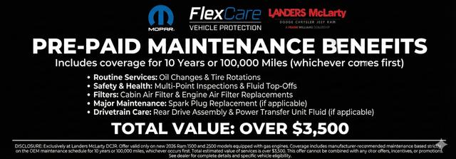 2026 RAM Ram 1500 RAM 1500 TUNGSTEN CREW CAB 4X4