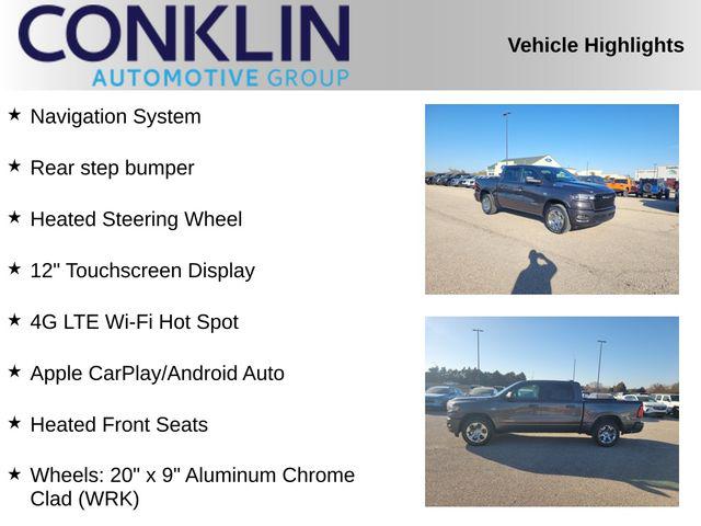 2026 RAM Ram 1500 RAM 1500 BIG HORN CREW CAB 4X4 57 BOX 2026 RAM Ram 1500 RAM 1500 BIG HORN CREW CAB 4X4 57 BOX