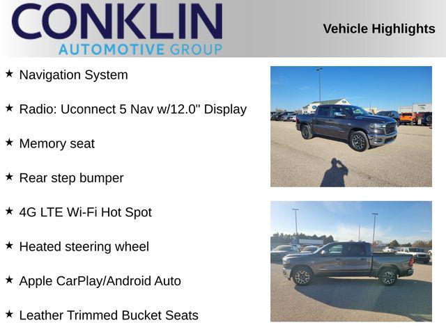 2026 RAM Ram 1500 RAM 1500 LARAMIE CREW CAB 4X4 57 BOX