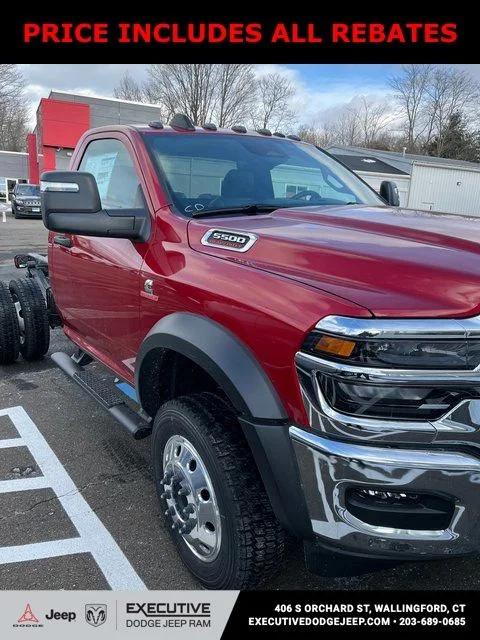 2026 RAM Ram 5500 Chassis Cab RAM 5500 TRADESMAN CHASSIS REGULAR CAB 4X4 60 CA