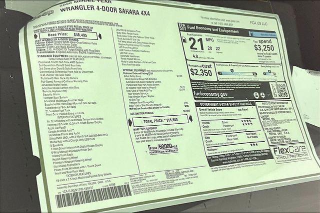 2026 Jeep Wrangler 4-Door Sahara 4x4