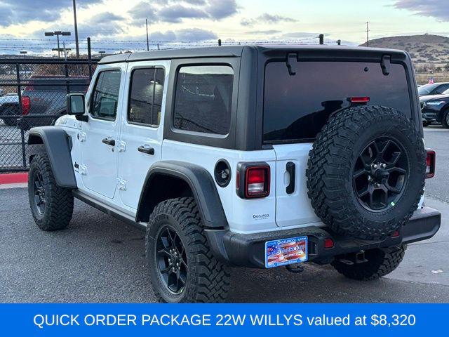 2026 Jeep Wrangler WRANGLER 4-DOOR WILLYS 2026 Jeep Wrangler WRANGLER 4-DOOR WILLYS