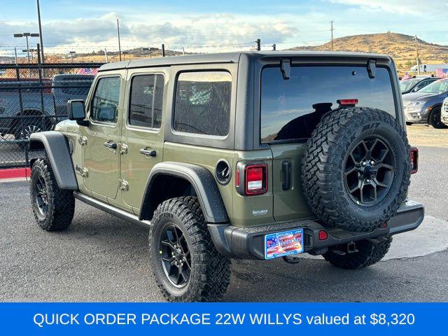 2026 Jeep Wrangler WRANGLER 4-DOOR WILLYS