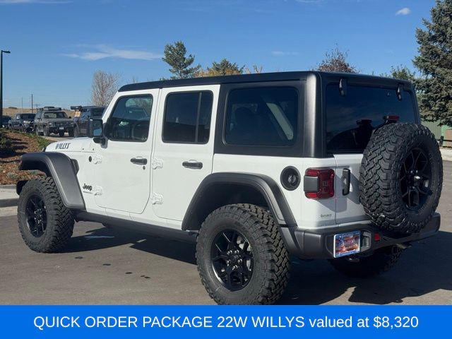 2026 Jeep Wrangler WRANGLER 4-DOOR WILLYS 2026 Jeep Wrangler WRANGLER 4-DOOR WILLYS