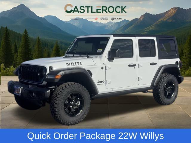 2026 Jeep Wrangler WRANGLER 4-DOOR WILLYS 2026 Jeep Wrangler WRANGLER 4-DOOR WILLYS