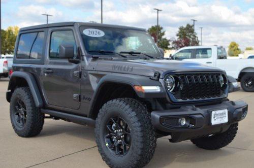 2026 Jeep Wrangler WRANGLER 2-DOOR WILLYS 2026 Jeep Wrangler WRANGLER 2-DOOR WILLYS