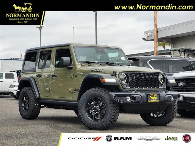 2026 Jeep Wrangler WRANGLER 4-DOOR WILLYS 2026 Jeep Wrangler WRANGLER 4-DOOR WILLYS