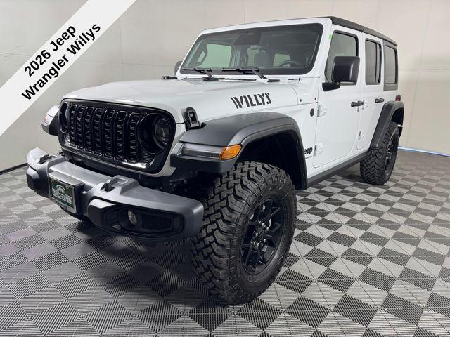 2026 Jeep Wrangler WRANGLER 4-DOOR WILLYS 2026 Jeep Wrangler WRANGLER 4-DOOR WILLYS