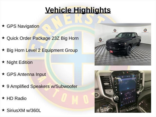 2025 RAM Ram 1500 RAM 1500 BIG HORN CREW CAB 4X4 57 BOX 2025 RAM Ram 1500 RAM 1500 BIG HORN CREW CAB 4X4 57 BOX