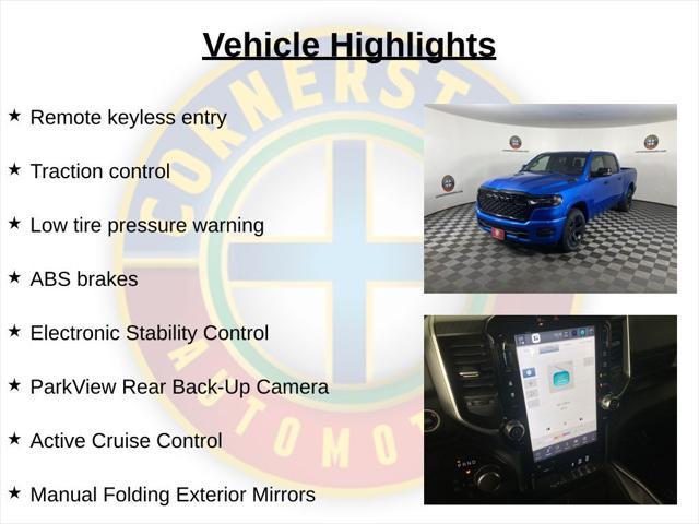 2025 RAM Ram 1500 RAM 1500 BIG HORN CREW CAB 4X4 57 BOX 2025 RAM Ram 1500 RAM 1500 BIG HORN CREW CAB 4X4 57 BOX