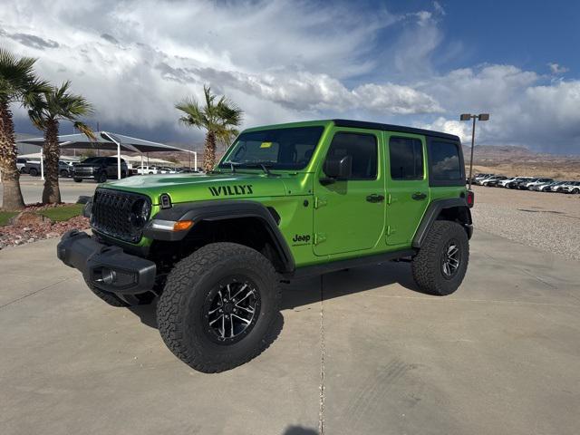 2025 Jeep Wrangler WRANGLER 4-DOOR WILLYS 2025 Jeep Wrangler WRANGLER 4-DOOR WILLYS