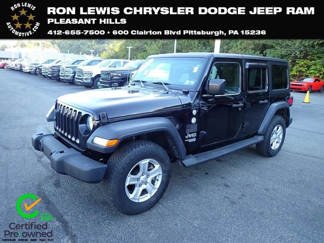 2018 Jeep Wrangler Unlimited Sport S 4x4